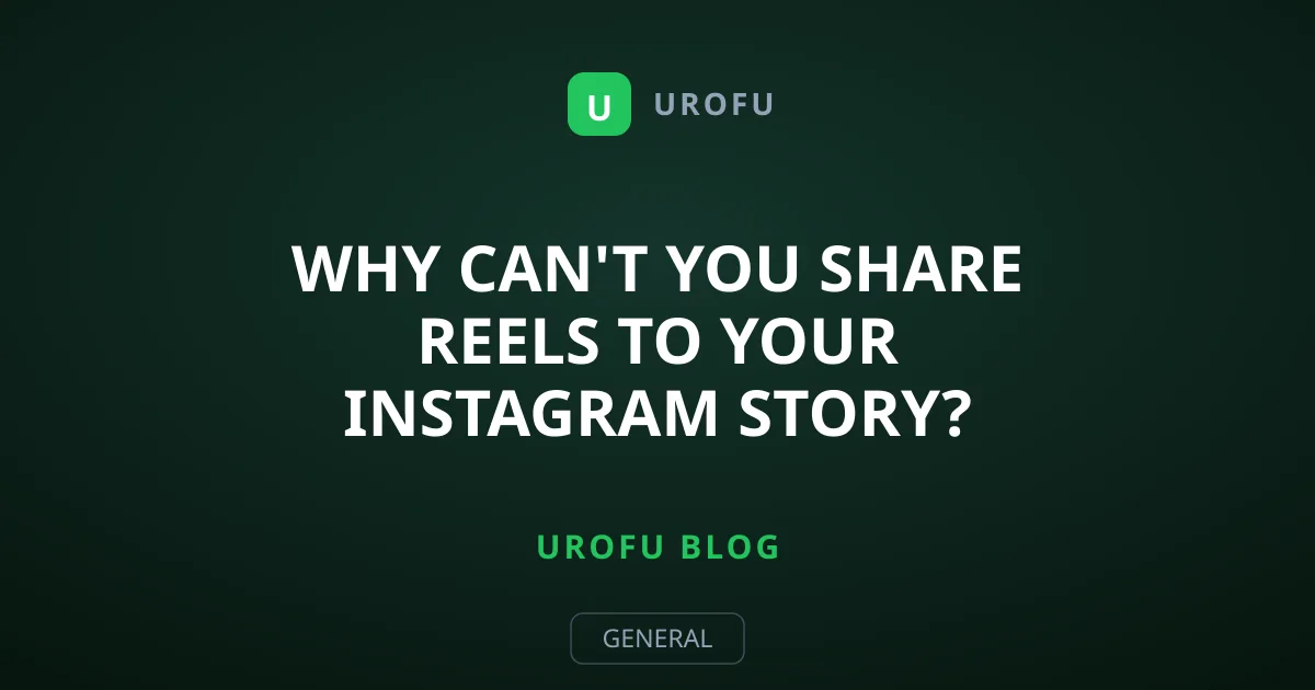 Why Can't You Share Reels to Your Instagram Story? (Fixed)